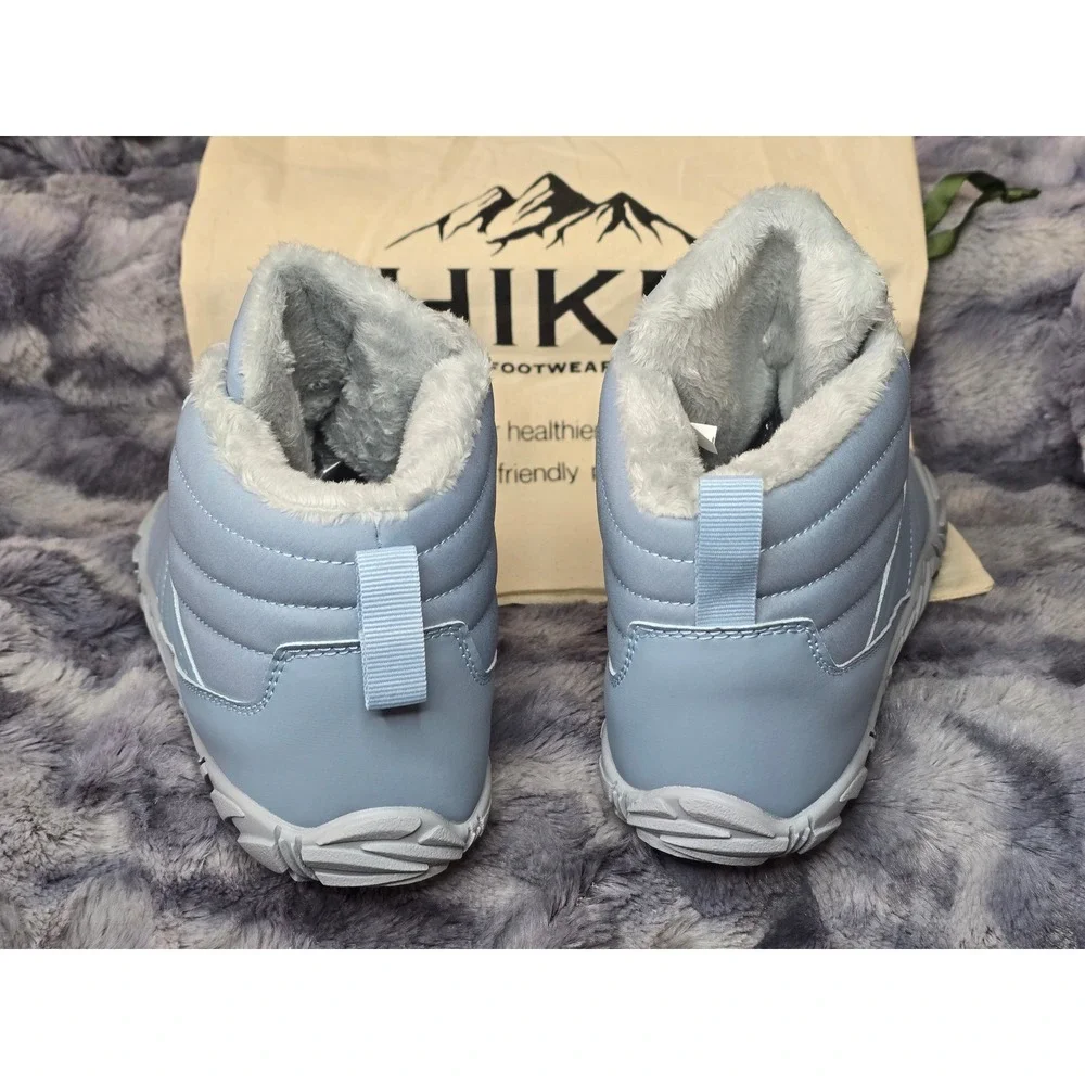 NWT HIKE FOOTWEAR Caspar Pro Water-Resistant‎ Barefoot Boot Blue Men 13 EU 46